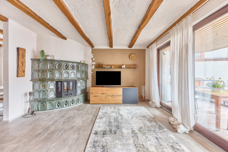 Wohnzimmer Kamin