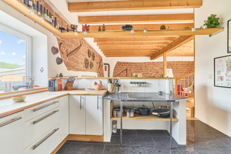 Küche richtung Wohnzimmer