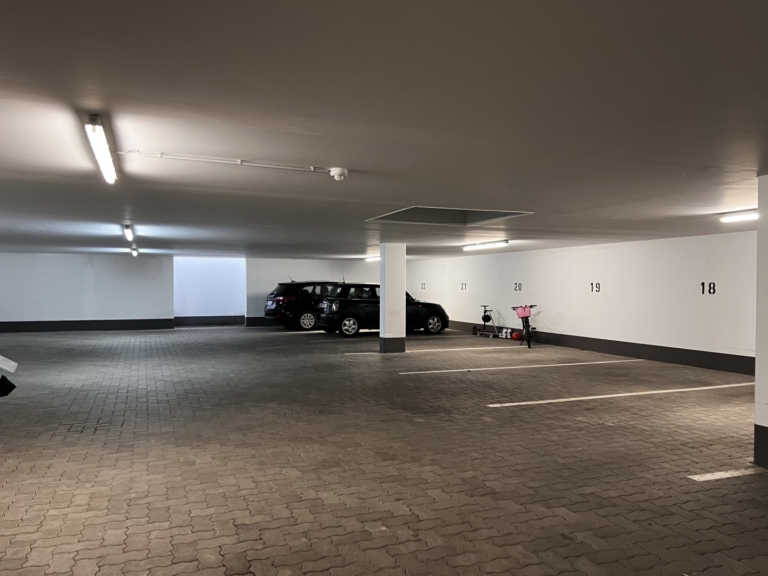 Lichtschacht vorhanden
