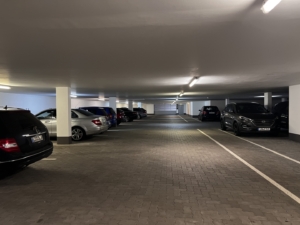 Blick Richtung Zufahrt