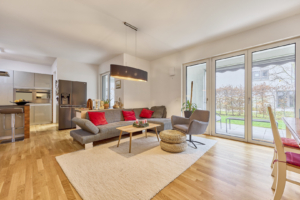 Wohnzimmer Richtung Küche