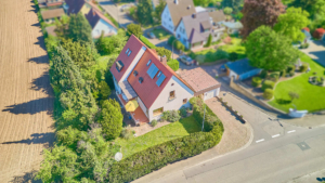 Vogelperspektive Süd-Ausrichtung