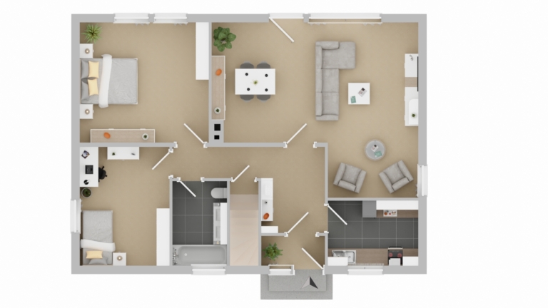 Grundriss Erdgeschoss