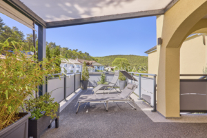 Terrasse Eingang